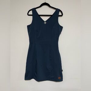 Jack Wolfskin Blue Sleeveless Outdoor Athletic Dress Size Medium Travel UPF 30